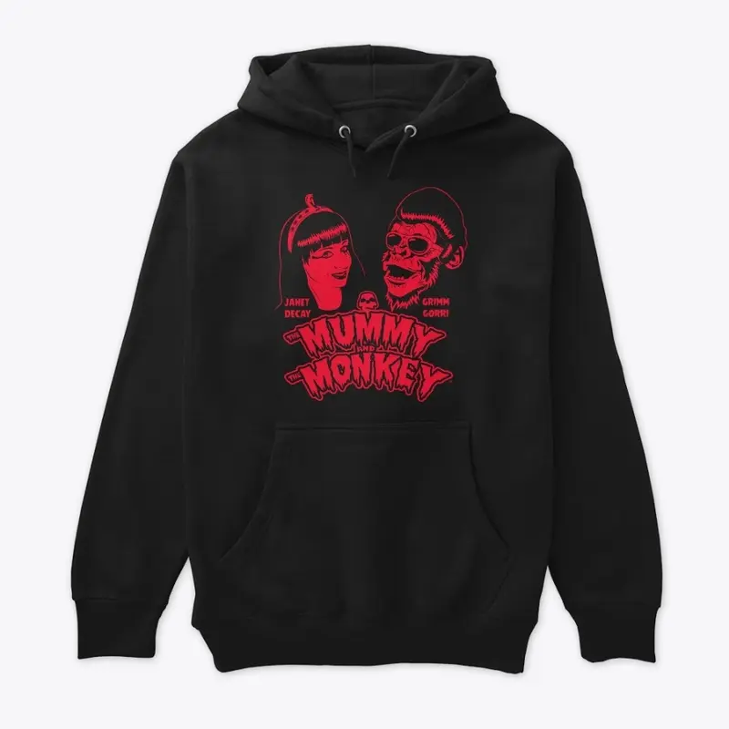 The Mummy And The Monkey Red Logo