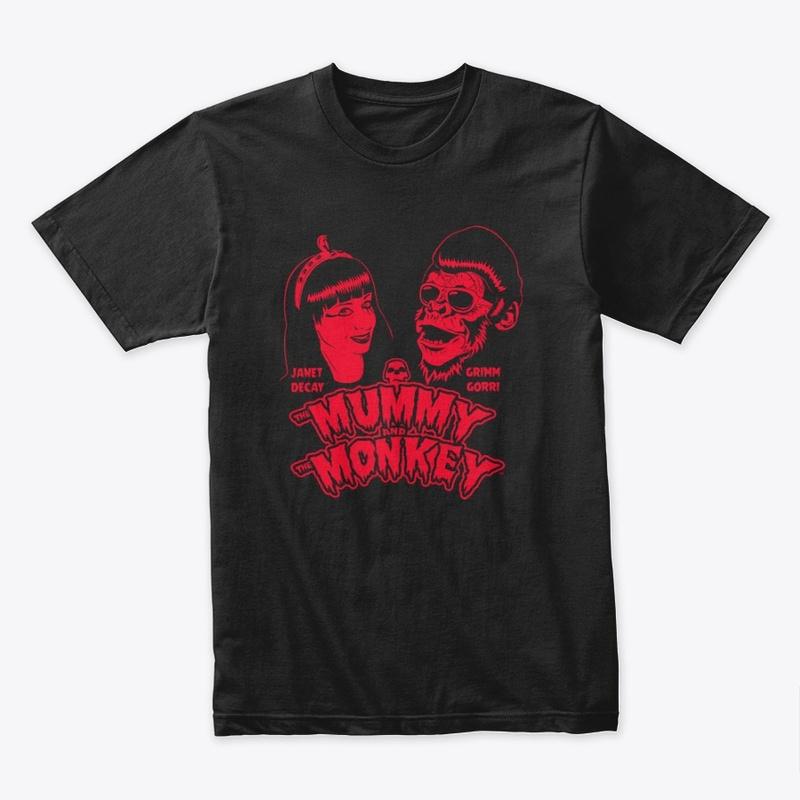 The Mummy And The Monkey Red Logo