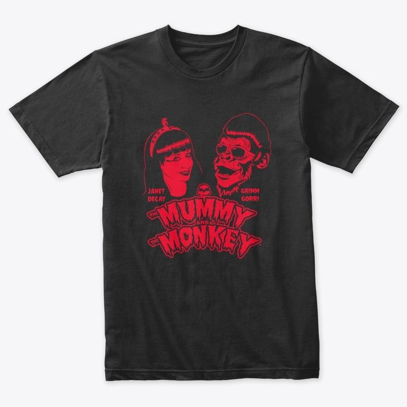 The Mummy And The Monkey Red Logo