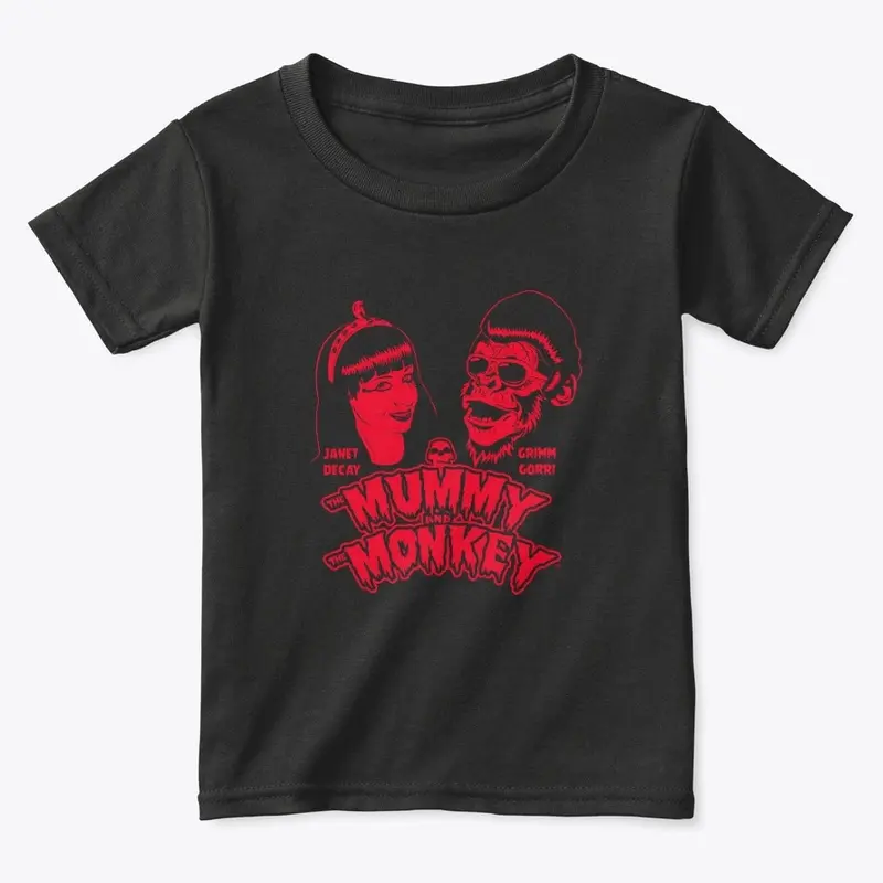 The Mummy And The Monkey Red Logo