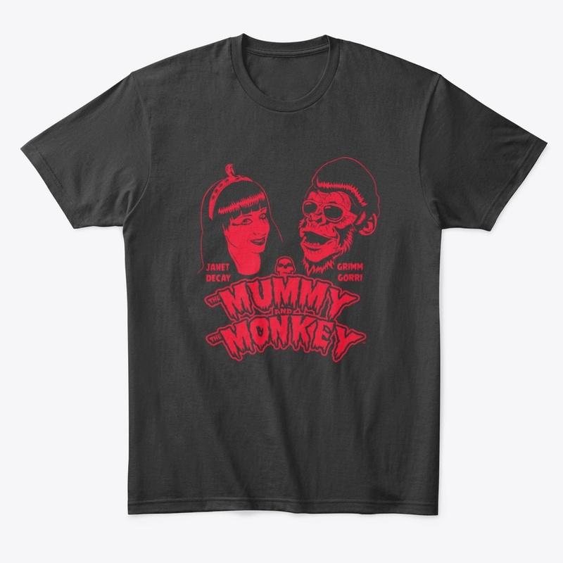 The Mummy And The Monkey Red Logo