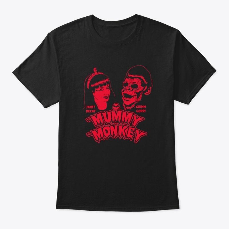 The Mummy And The Monkey Red Logo