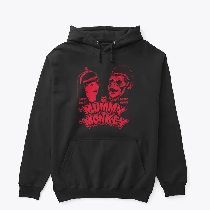 The Mummy And The Monkey Red Logo